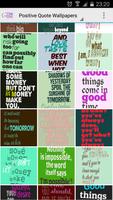 Positive Quote Wallpapers Plakat