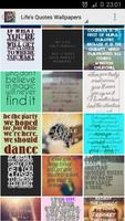 Life's Quotes Wallpapers Affiche