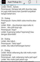 Ayat Pickup Line Malaysia تصوير الشاشة 3