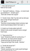 Ayat Pickup Line Malaysia captura de pantalla 1