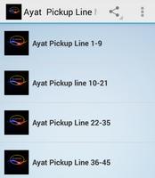 Ayat Pickup Line Malaysia captura de pantalla 2