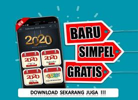 Kalender 2020 - Nasional, Jawa & Hijriyah 海報