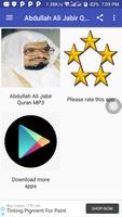 Abdullah Ali Jabir Quran MP3 Plakat