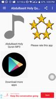 Abdulbasit Holy Quran MP3 capture d'écran 3