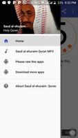 Saud al-shuraim Quran MP3 Affiche