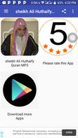 sheikh Ali Huthaify Quran MP3 Plakat