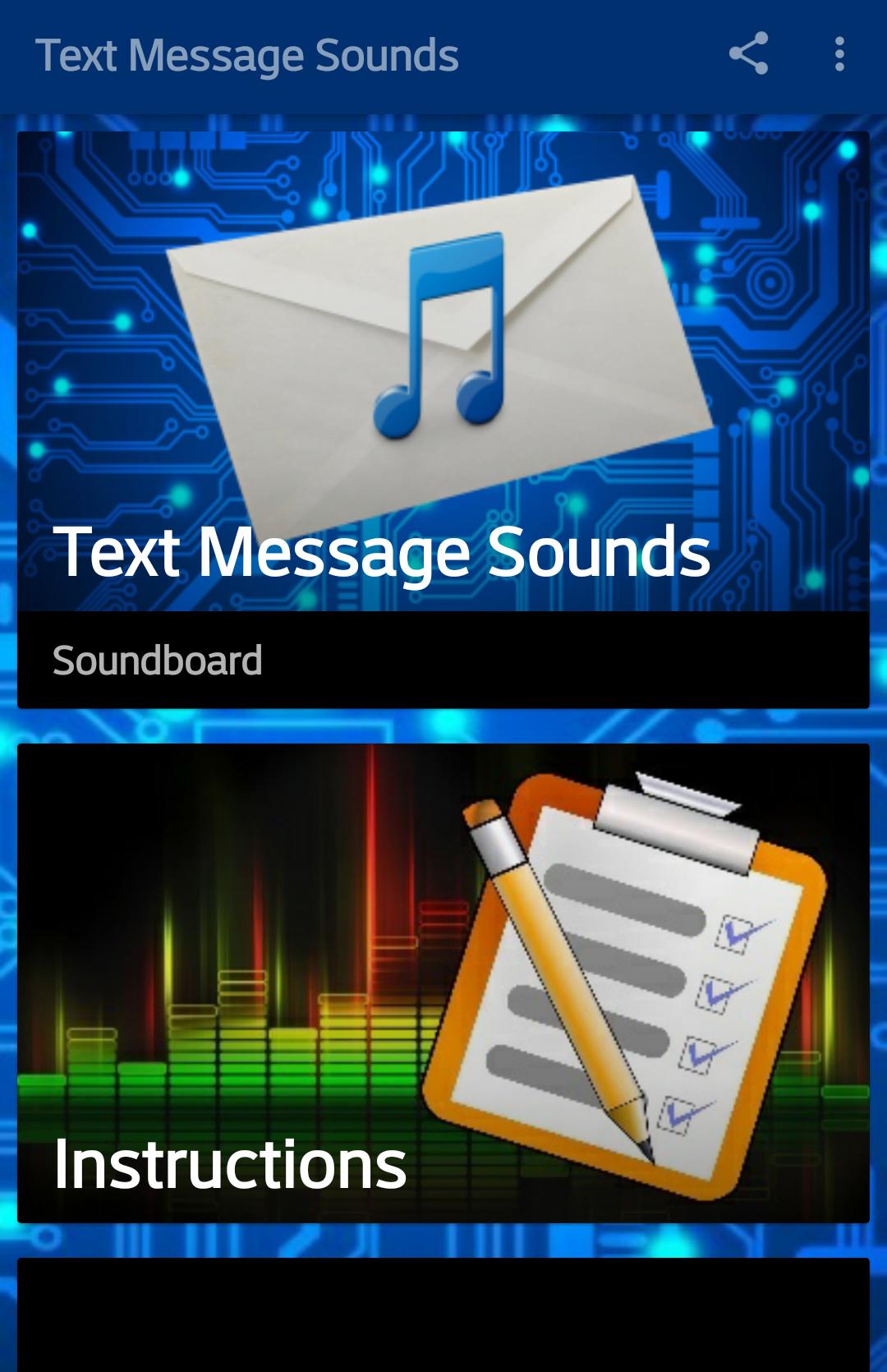 Message sounds