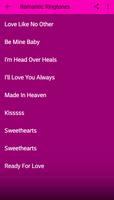 Romantic Ringtones screenshot 2