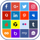 Social Network All in One أيقونة