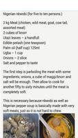 Nigerian Food Recipes スクリーンショット 1