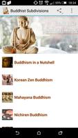 Buddhist Subdivisions Affiche