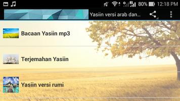 Yasiin Versi Arab dan Rumi 截圖 1