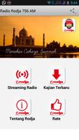 Radio Rodja 756 AM الملصق