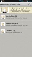 Murottal Abu Usamah Offline الملصق