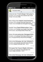 Khotbah Jumat Teks dan MP3 screenshot 3