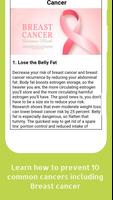 100 Cancer Prevention Tips syot layar 1