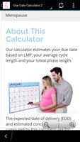 Period Calculator captura de pantalla 1