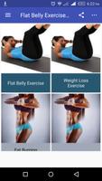 Flat Belly Exercise Videos Plakat