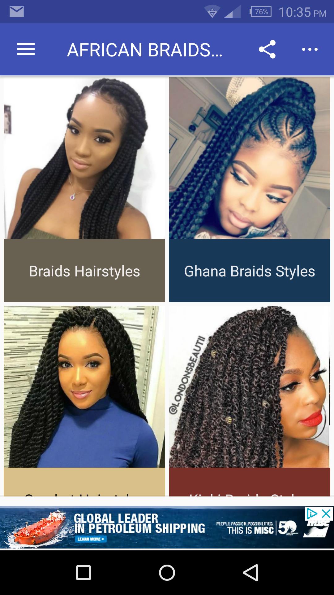 AFRICAN BRAIDS HAIRSTYLES 2020 for Android - APK Download