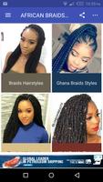 African Braids Hairstyles 2020 الملصق