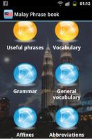 Malay Phrase book & audio lite Affiche