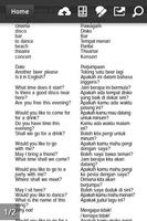 Malay Phrase book & audio lite capture d'écran 2