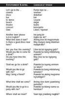 Filipino Tagalog Phrasebook capture d'écran 2