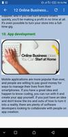 12 Online Business Ideas ảnh chụp màn hình 3