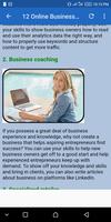 12 Online Business Ideas ảnh chụp màn hình 2