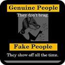APK Signs of Fake / Genuine people