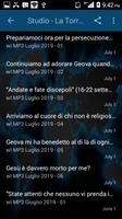 Testimoni di Geova Podcast Italiano captura de pantalla 2