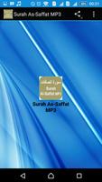 Surah As-Saffat MP3 Affiche