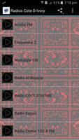 Radios Cote D Ivory poster