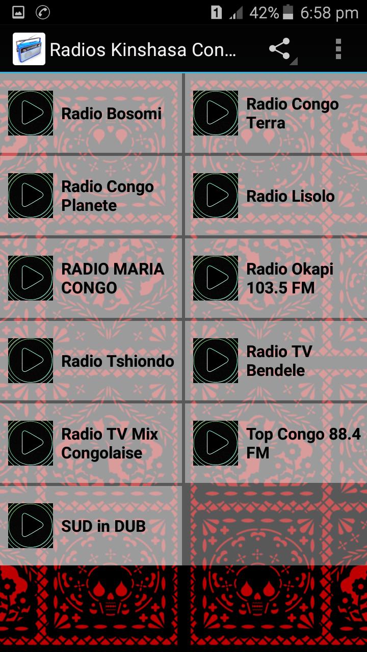 ดาวน์โหลด Radios Kinshasa Congo APK สำหรับ Android