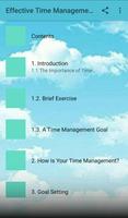 Time Management Plan Plakat