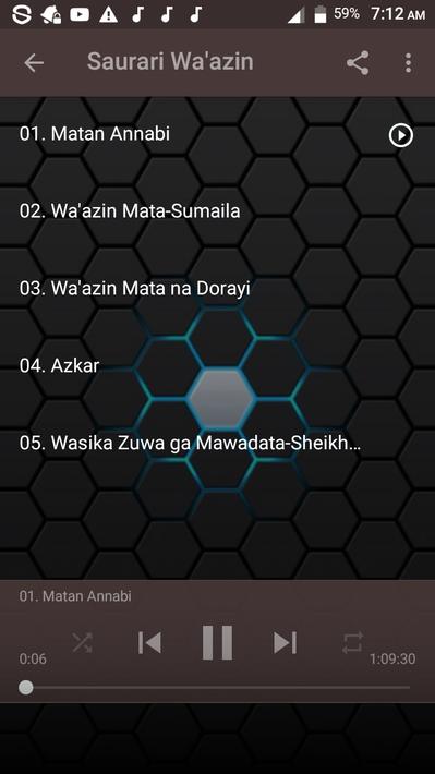 Android용 Wa'azin Mata Mp3-Kabiru Gombe - APK 다운로드
