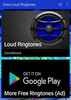 Extra Loud Ringtones پوسٹر