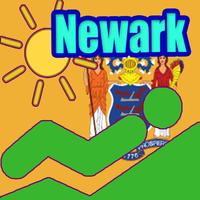 Newark Tourist Map Offline Affiche