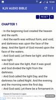 KJV Audio Bible screenshot 2