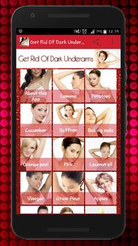 Get Rid Of Dark Underarms Naturally Tips 海报