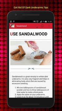 Get Rid Of Dark Underarms Naturally Tips 截图 2