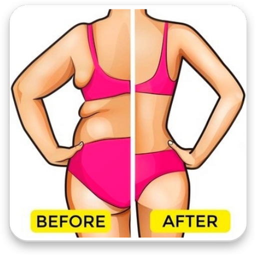 Get Rid Of Back Fat Fast & Nat