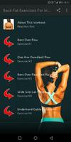 Get Rid Of Back Fat - Back Fat Workout for Women Affiche