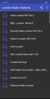 London Radio Stations Cartaz