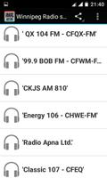 Winnipeg Radio stations تصوير الشاشة 1