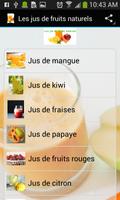 Les jus de fruits naturels capture d'écran 2