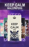 Keep Calm Wallpapers Plakat