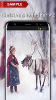 Christmas Reindeer Wallpapers capture d'écran 2