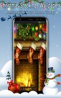 Christmas Stockings Wallpaper Cartaz