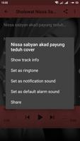 NIssa Sabyan Gambus - Offline MP3 capture d'écran 3